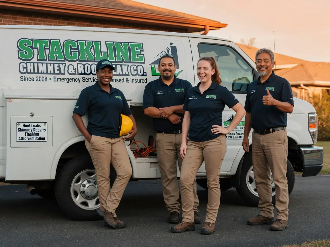 Chimney flashing repair company in Deer Creek, IL